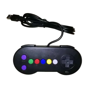 

10 pcs a lot Wired Game Controller Gamepad for S-N-E-S Classic joystick for most PC systems