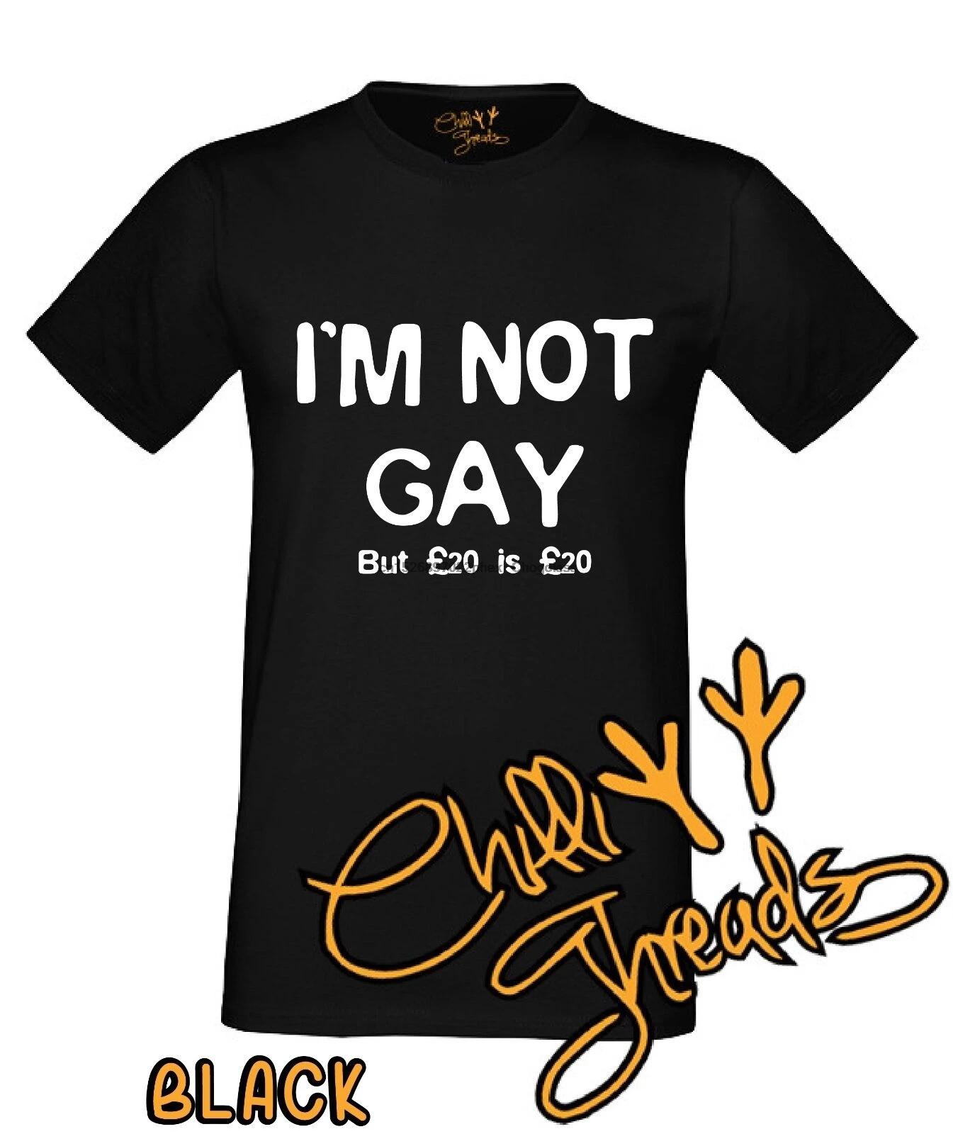 Смешная смешная футболка с надписью Я не гей | Мужская одежда