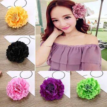 

Hair Accessories Fashion Clip for Women's Flower Peony Hair Clips Wedding Bridal Bridesmaid Prom Festival Hairpin Y819