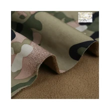 

Autumn And Winter Outdoor Waterproof Polyester Cloth, Four Side Elastic Composite Velvet, Full Assault Coat, Camouflage Fabric