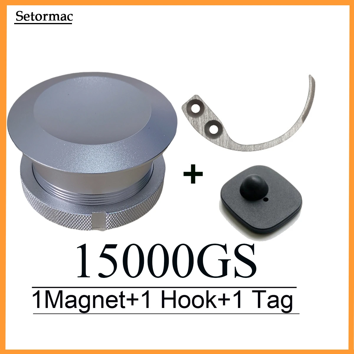 Golf Magnetic Detacher 15000GS Cloth Tag Remover Shoplifting Tag Separator For EAS Systems RF8.2Mhz