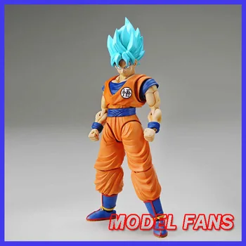 

MODEL FANS Original BANDAI Dragon Ball Z Figure-rise Standard super saiyan god blue son goku gokou Assembly Action Figure Toys