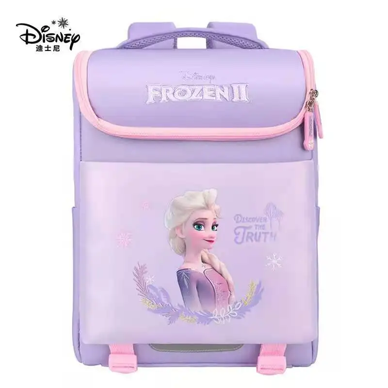 Disney Frozen School Bag for Girls Primary Student Backpack Elsa Anna Shoulder Backpack Orthopedic Bags Girls Gifts Mochilars