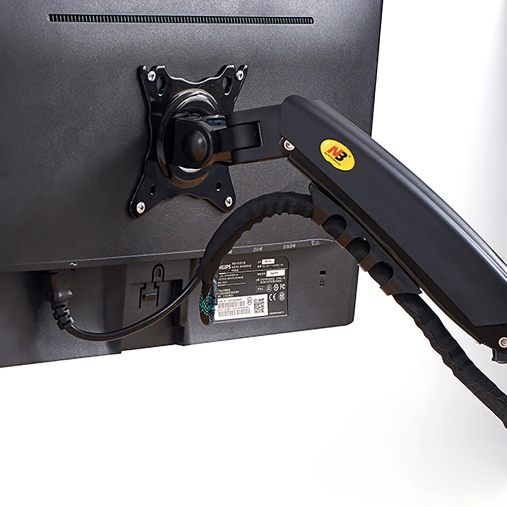 NB A5 F80 Desktop Gas Spring 17-30" LCD LED Monitor Holder Mount Arm Full Motion Display Stand Loading 2-9 Kgs — view 2