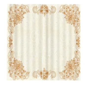 

170*200BJQ-1419Curtain Floral Flowers Printing Door Window Curtains Home decor Bedroom Living room