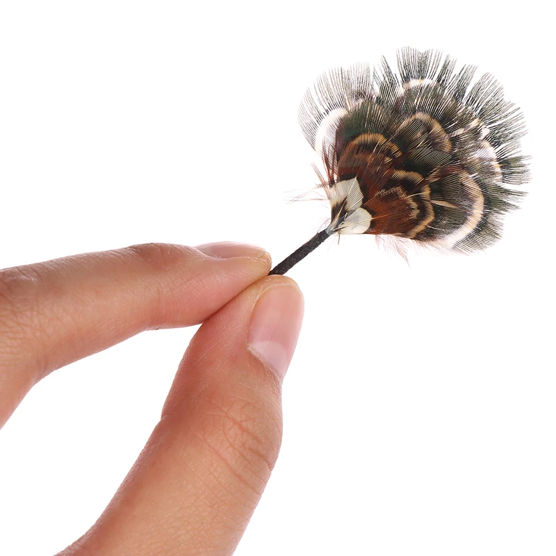 

New 1:12 Miniature Lady Feather Fan Dolls' Accessories Dollhouse Furniture Decoration