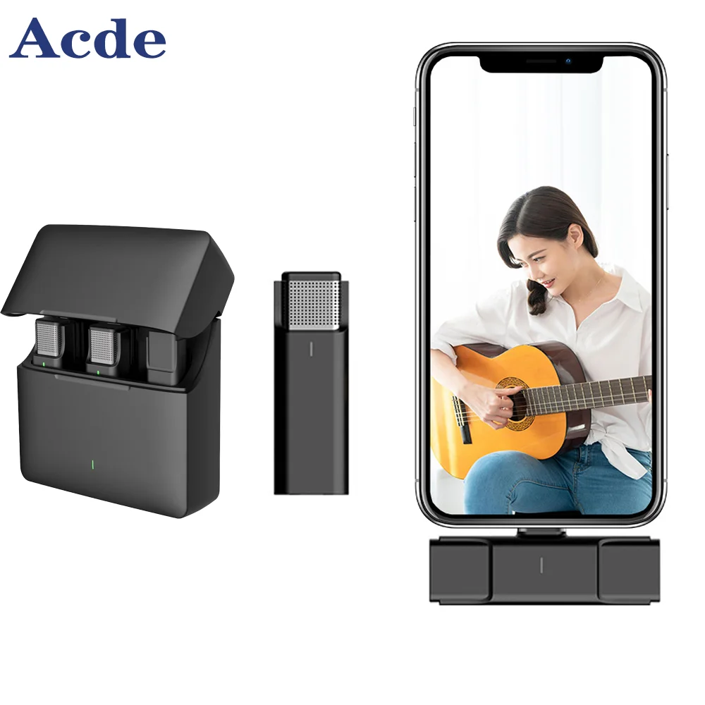 SNZIYAGY22NewWirelessLavalierMicrophonePortableAudioVideo