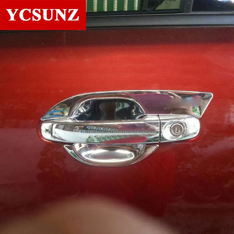 Автомобильные аксессуары ABS Хромированная внутренняя дверная ручка для FORD Everest