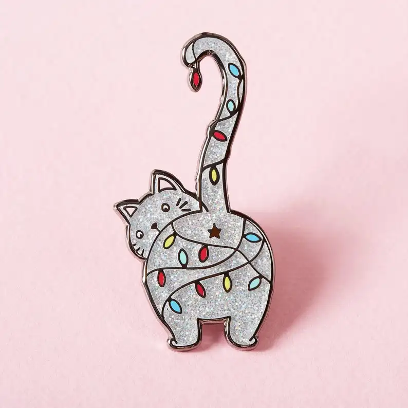 Cat Enamel Pin | Украшения и аксессуары