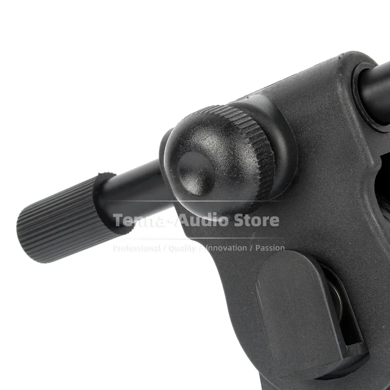 Desktop Gravação Mic Titular Base Redonda Ajustável Suporte de Mesa para Shure Mv7 mv Tabletop Boom Braço Mount Suporte para Microfone - Image 4