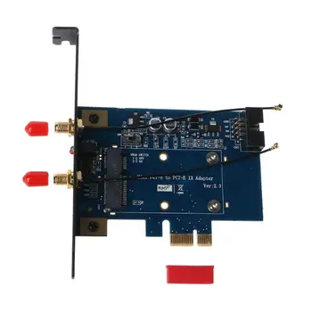 

Mini PCI Express to PCI-E 1x Adapter with SIM Card Slot for WiFi 3G/4G/LTE Card