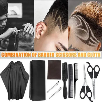 

Hairdressing Tools Hairdressing Hairdressing Scissors Liu Haiwei Cloth 10 Pc Barber Hair Clipper Cordless Men Dropshipping