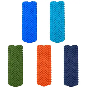 

Ultralight Portable Moisture Proof Outdoor Inflatable Cushion Sleeping Mattress Camping Hiking Travel Mat Pad