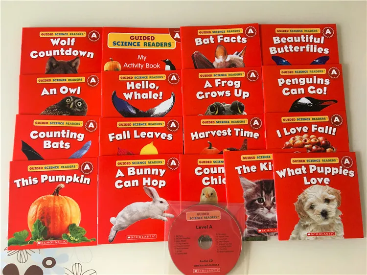 5 шт./набор детские книги с руководством на английском языке|Чтение| |