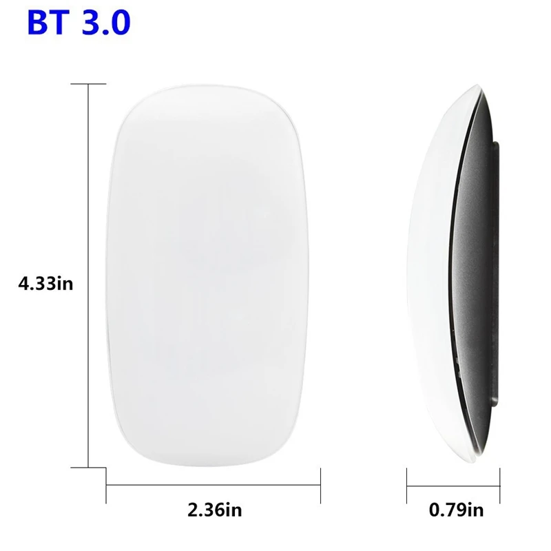 Эргономичная тонкая мышь Arc с Bluetooth беспроводная ic оптическая Ультратонкая для