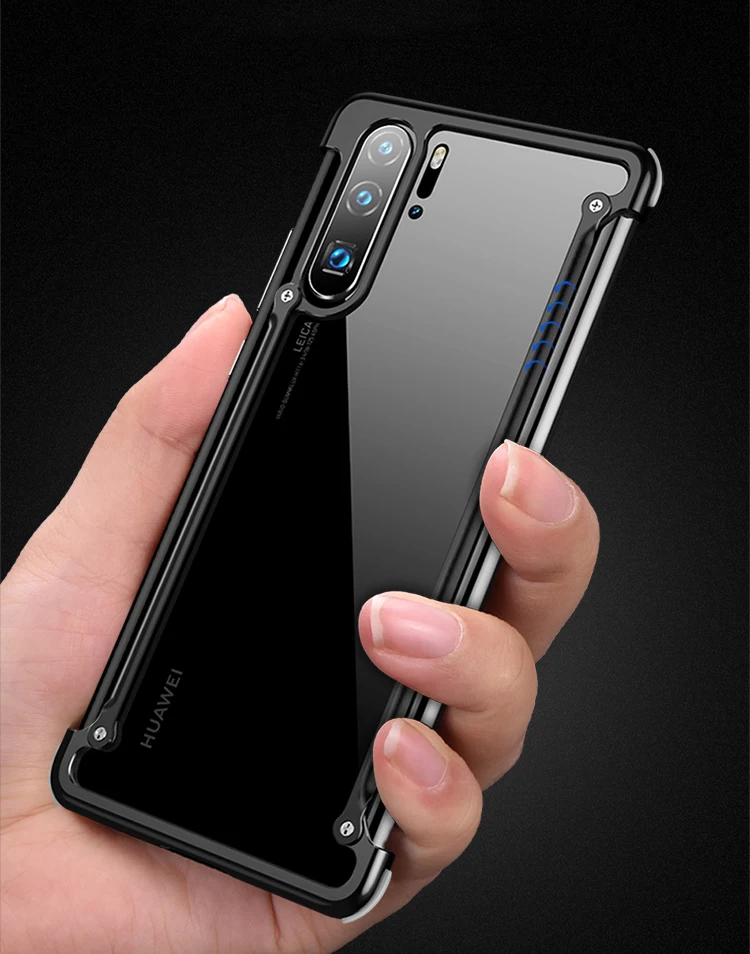 Алюминиевый металлический бампер Oatsbasf для huawei Nova 5/Pro, Роскошный чехол-подушка безопасности, Жесткий Чехол для huawei Nova5 Pro