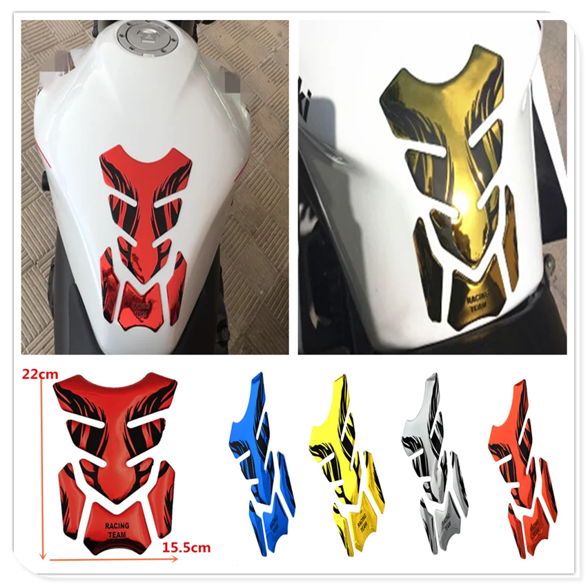 

2019 Motorcycle Fuel Oil Tank Pad 3D decal Cover Sticker For HONDA CBF600 SA CBR600F hoRnet 250 cb400 CB599 CB600 HORNET