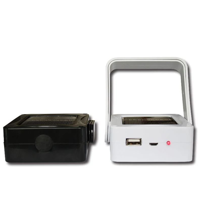 USB перезаряжаемая солнечная батарея интегрированный аварийный фонарь для кемпинга лампы для палаток 2 Вт DC5V