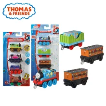 Забавные игрушки для малышей Томас и Друзья маленькие металлические аксессуары для поезда игрушки Мини карманный литье под давлением поезд Коллекционная машина для детей