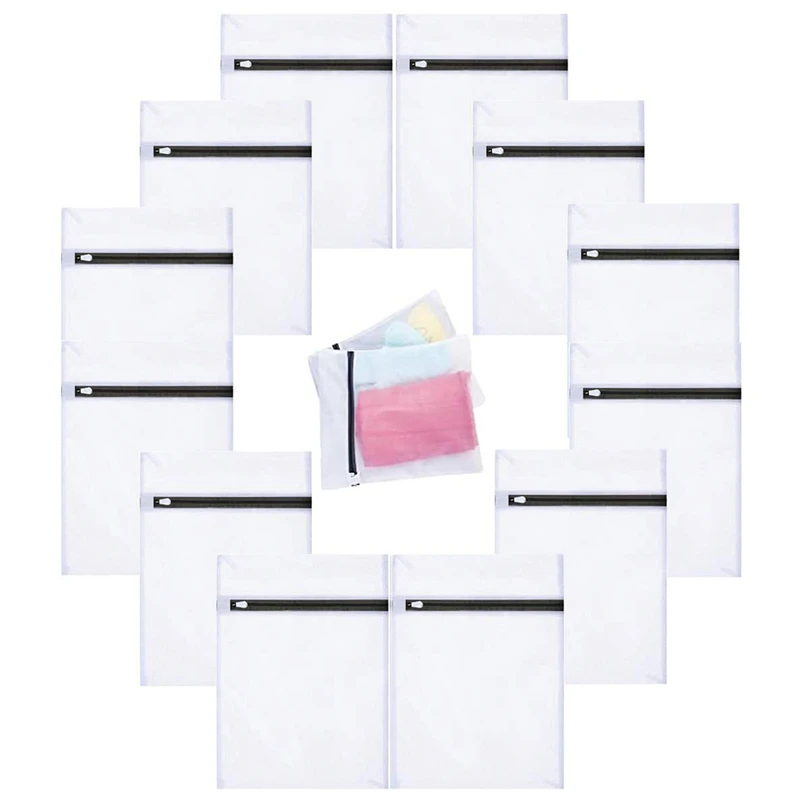 Mesh Laundry Bag,Reusable Wash Bag,Washing Machine Wash Bag,Travel