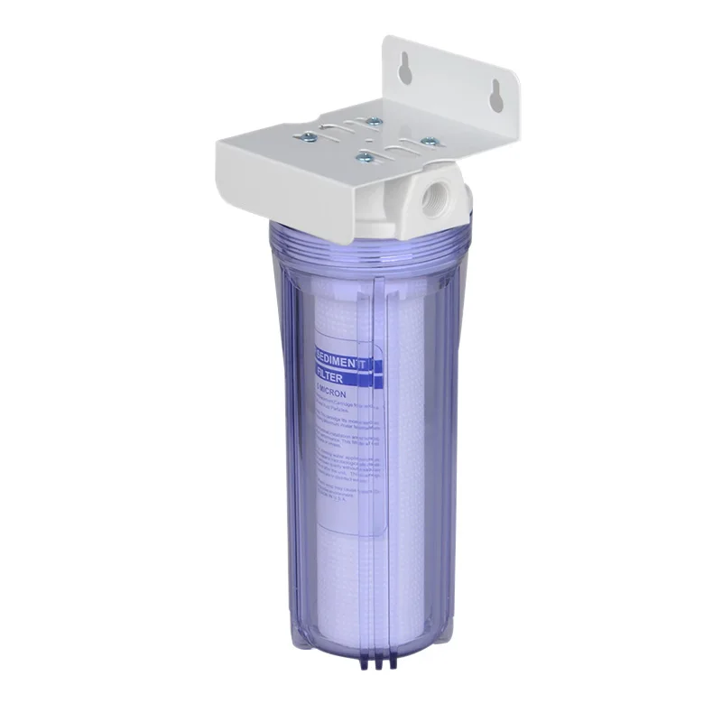 

Drinking Water Filter Housing 10-Inch First Level Water Purifiers PPF Pre-Filter with Quick Fittings and RO Wrench