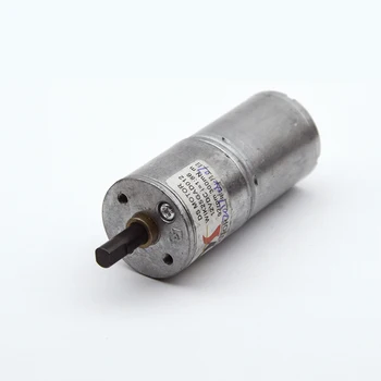 

All metal Gear Motor 25MM DC12V 92RPM /6V 45RPM Motor 370dc gear motor Powerful High Torque Gear Box Motor