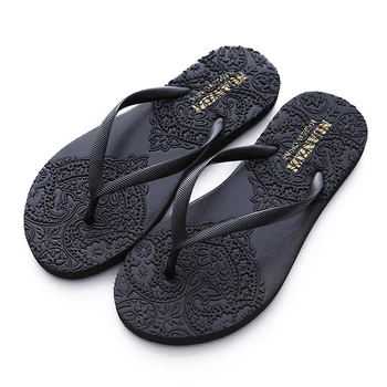 

Flat Shoes Men Summer Non-slip Flip Flops Home Slippers Male Slipper Comfortable Women Indoor Floor Zapatillas de hombre T036