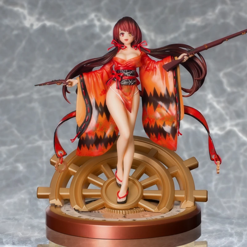 

New Arrival Anime Date A Live Tokisaki Kurumi 1/7 Scale Painted Action Figure Kimono Ver. PVC Collection Model Toys