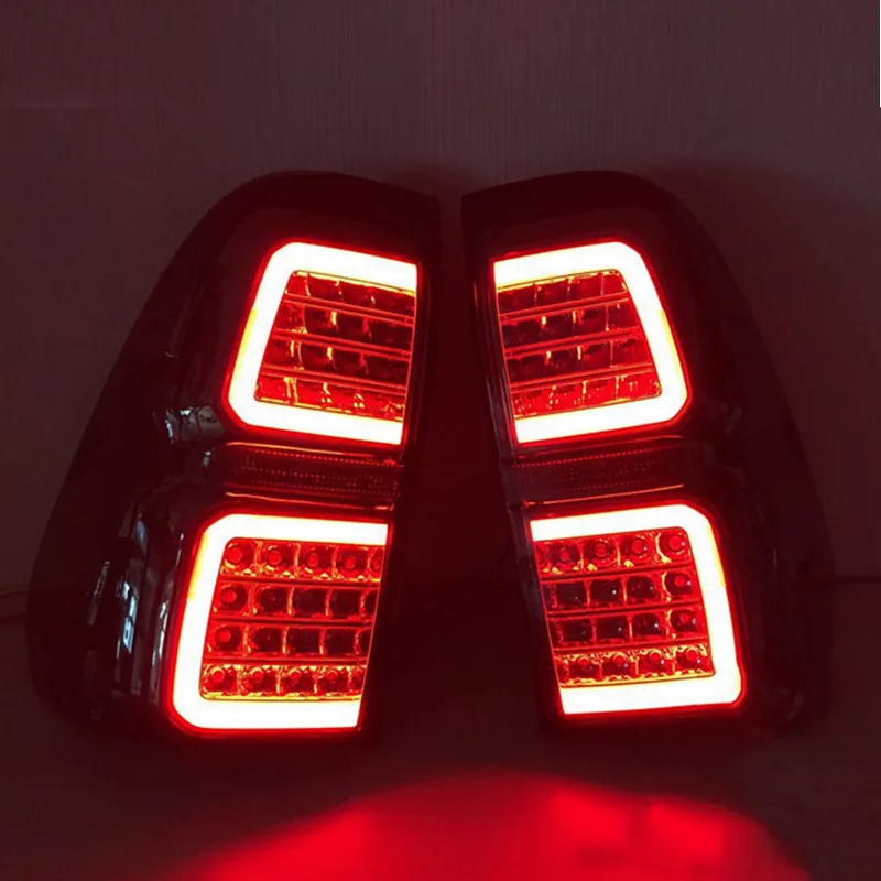 For Car Toyota Hilux Vigo REVO rocco 2014-2019 Pickup Led Taillights Auto Reverse Brake Rear Light back Fog Lamp DRL