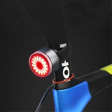 XANES STL16 умный тормозной датчик задний фонарь Водонепроницаемый Предупреждение свет Safty велосипед велосипедный фонарь фонарик