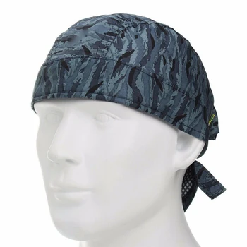 

Helmet Safe Comfortable Elastic Washable Flame Retardant Fashion Heat Insulation Hat Blue Head Protection Scarf Welding Cap