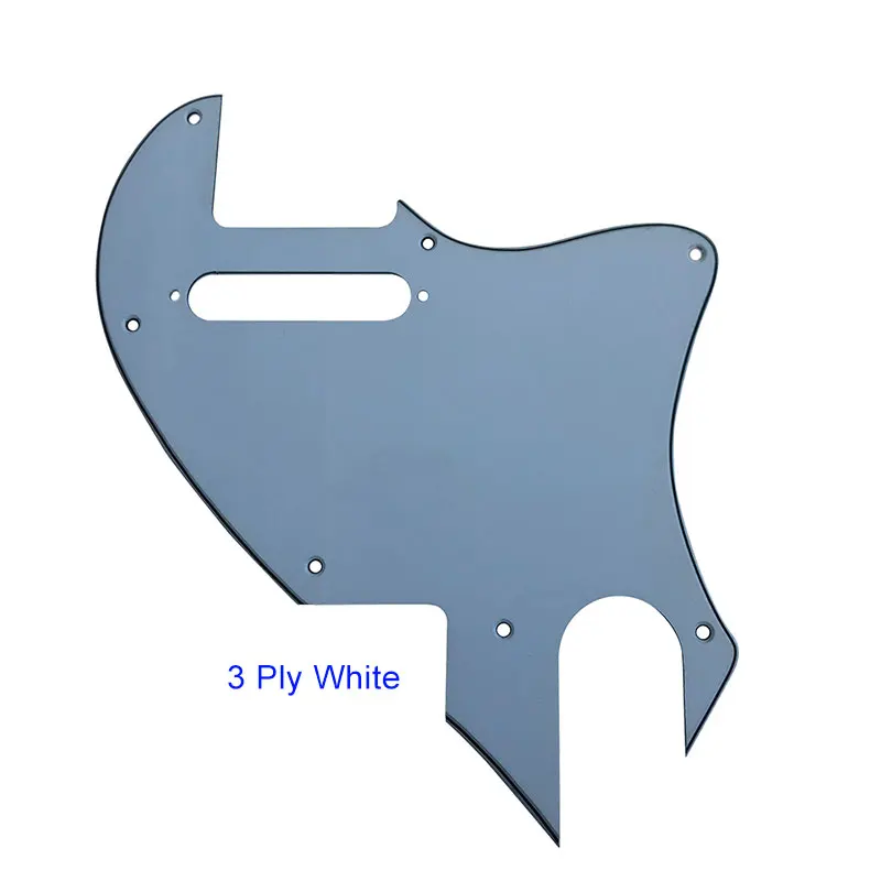 Pleroo гитарные Запчасти для ForUS Telecaster Tele F hole Hybrid Guard с отверстием для звукоснимателя