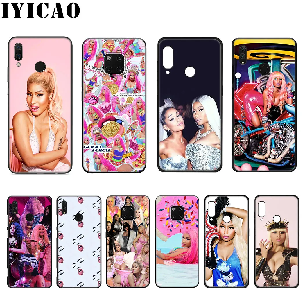 Rapper Nicki Minaj крутой Мягкий силикон для Huawei Nova 5i 4 3i 3 2i 2 Lite Mate 10 20 30 Pro Чехол | Мобильные
