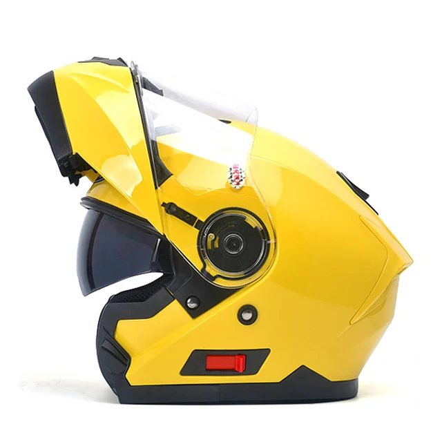 Helmets YEMA 926 Flip Up Helmet winter Full Personal safety Motorcycle motocross fog