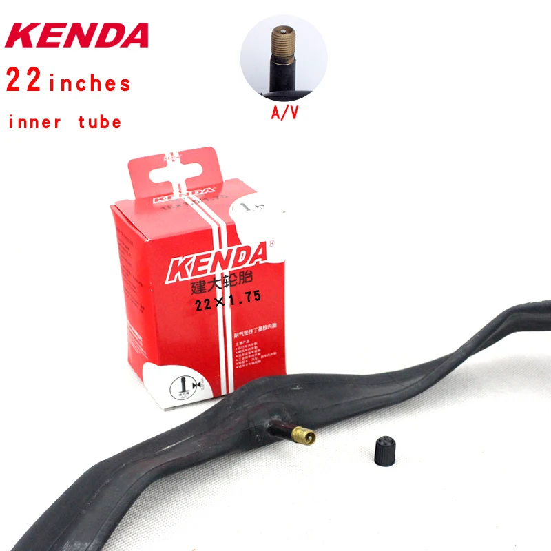 Kenda высокое качество велосипедная внутренняя трубка 22 дюйма 24*1 3/8 1 25 5 75 9 2 125/V F/V