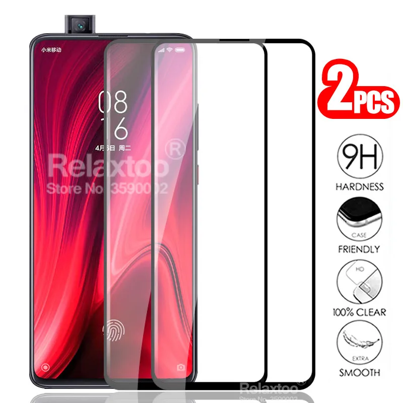 2 шт mi 9 T mi 9t pro Защитное стекло для xiaomi mi 9t 3D полное покрытие протектор экрана на xio mi 9 mi 9tpro безопасное закаленное стекло