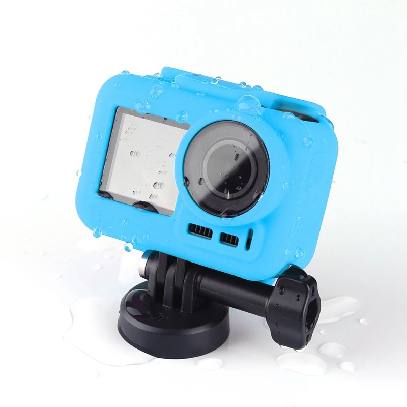 ABKT-Силиконовая Защитная крышка для камеры для Dji Osmo экшн Спортивная камера защитная рамка Чехлы аксессуары
