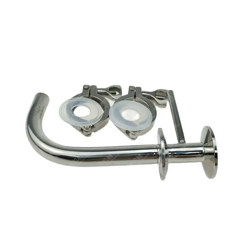 3/4&quot (19mm OD) with 1.5&quot Tri Clamp Pickup Dip Tube Home Brew Fitting Clover Racking Arm Stainless Steel SS304 | Обустройство