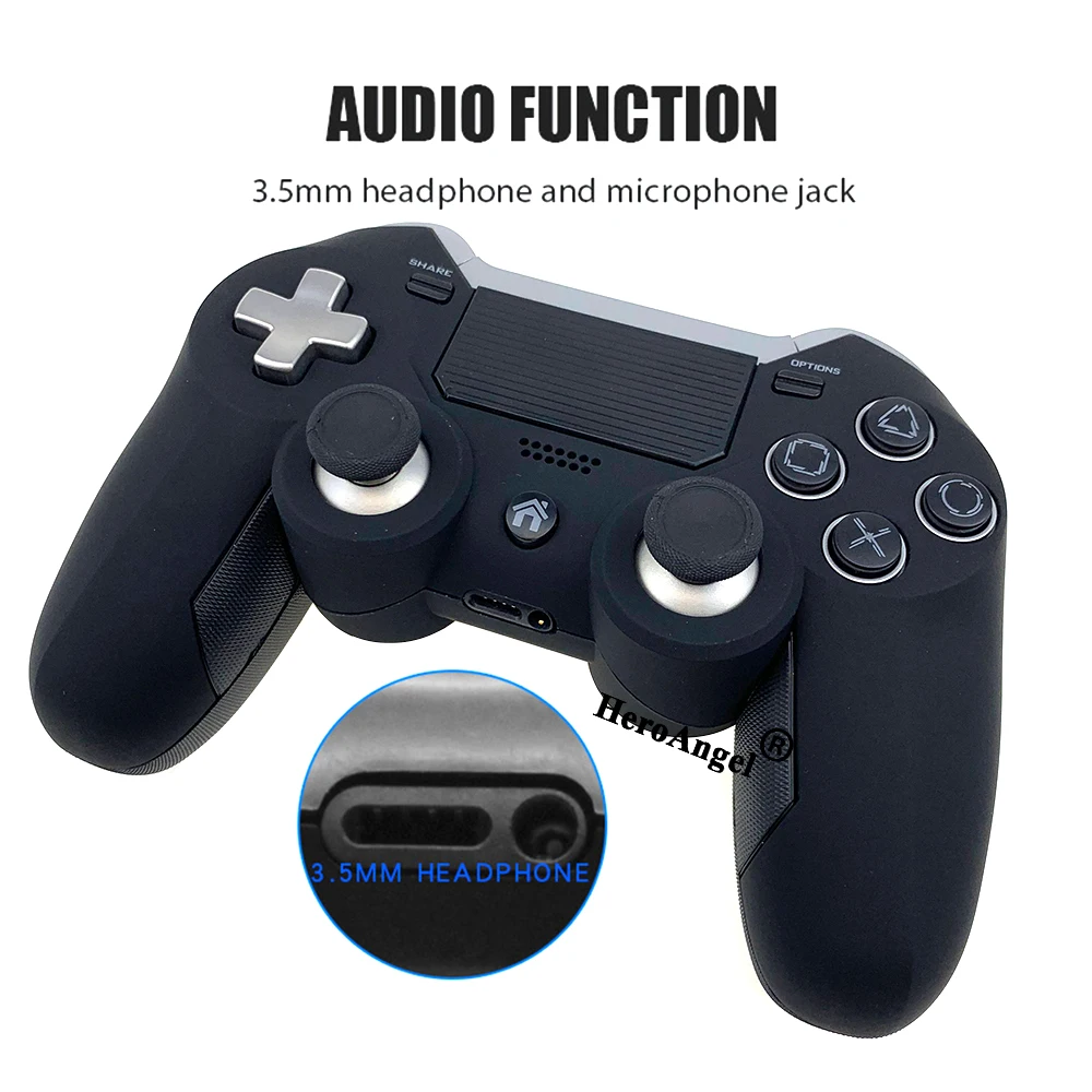 Новинка 2020! Беспроводной контроллер для PS4 геймпад двойная вибрация Элитный