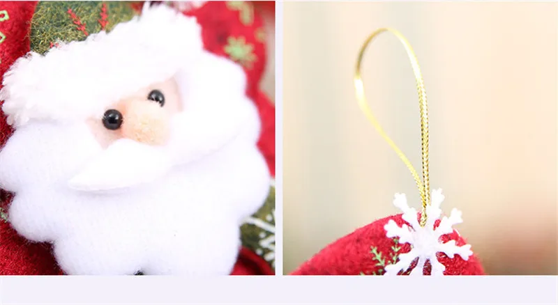 Подвески для рождественских украшений, игрушка для улицы, рождественская елка, подвесные украшения, Санта Клаус, снеговик, медведь, лось, кукла для домашнего декора, детский подарок