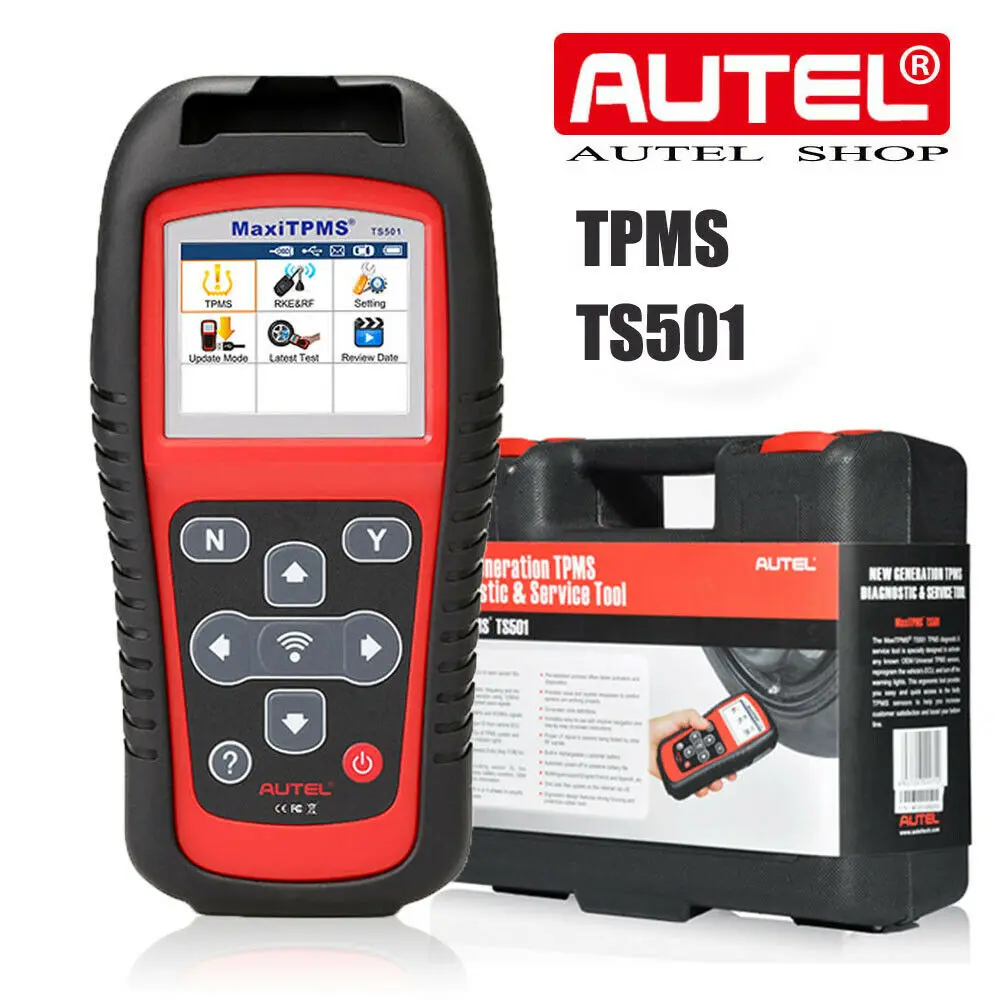Autel MaxiTPMS TS501 ретрансляционный инструмент Сброс TPMS диагностика чтение/очистка DTCs