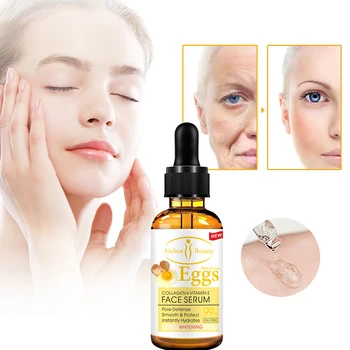 

99%Natural Collagen&VE Face Serum Moisturizing Fades Freckles Shrink Pores Oil Control Anti-Winkles Firming Skin Care Essence