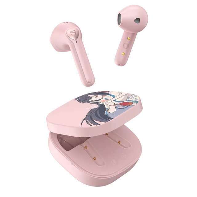 SOUNDPEATS TrueAir2 Wireless Earbuds Bluetooth V5.2 Headset QCC3040 aptX 4 Mic CVC Noise Cancellation TWS+ Wireless Earphones Without Game mode