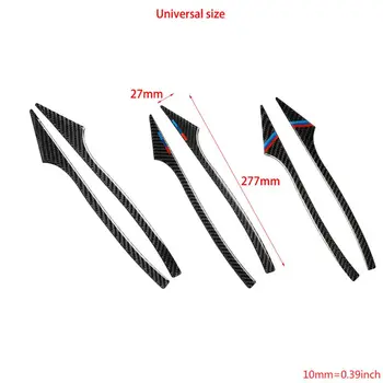 

Carbon Fiber Rearview Mirror Anti-Rub Strips Sticker for BMW E60 F10 F07 F01 E7CA