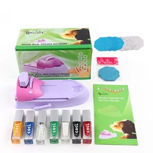 Узор, ногти "сделай сам", печатная машина набор профессиональные печатные лак для ногтей Нержавеющая сталь пластины для стемпинга ногтей маникюр набор инструментов