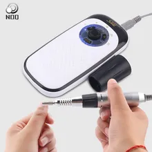 NOQ Electric Nail Polisher 6 Bits Nail Drill Manicure Machine Set Polishing Equipment Nail File Pedicure Nail Art Tools