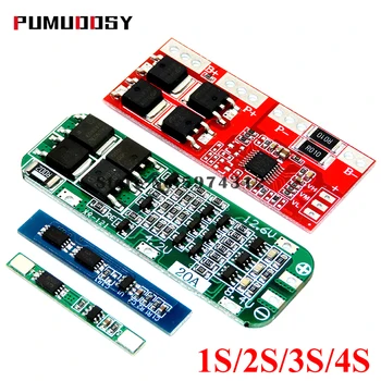 

1S 2S 3S 4S 20A 30A Li-ion Lithium Battery 18650 Charger Protection Board PCB BMS Cell Charging Protecting ModuleFor Drill Motor
