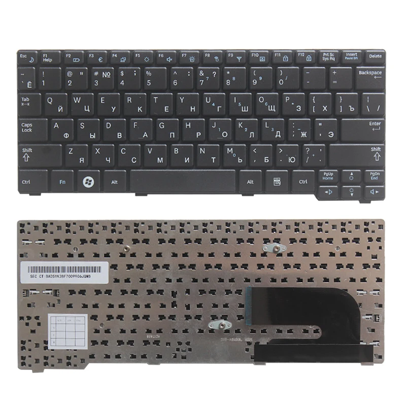 Новая русская клавиатура для Samsung N150 NB20 NB30 N143 N148 NPN148 NPN150 N158 Русская ноутбука