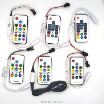 

Mini Rf IR DC USB Connector ControlSp103e104e3key14ky17keyforws2811ws2812bchiprgbsmartPixelLedstrip