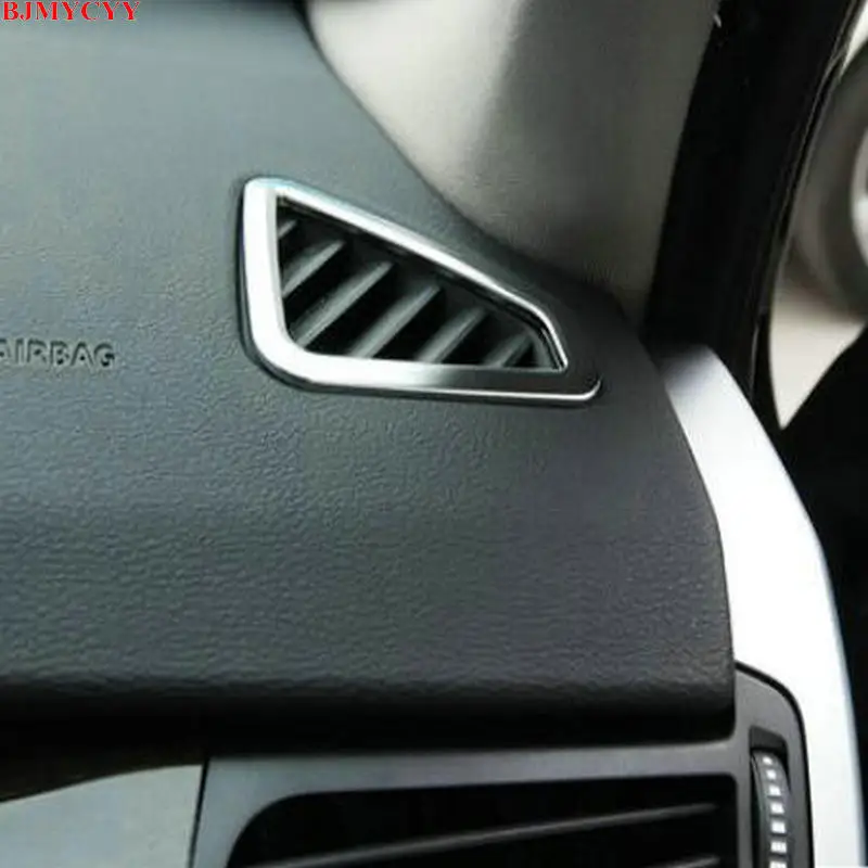 BJMYCYY для BMW X5 X6 2014-2018 2 шт./компл. ABS декоративная рамка кондиционера выхода